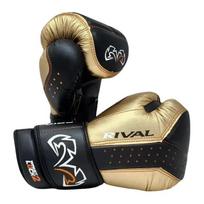 Rival RB10 Intelli-shock Bag Boxing Gloves Black/Gold M
