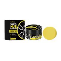 Car Alloy Wheel Rim Repair Scratch Remover Polish Wax Refurbish Paint Care Restorer 50G black