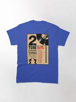 Madness 2 Tone UK Tour 1979 The Specials Madness Poster Classic T-Shirt L mėlyna