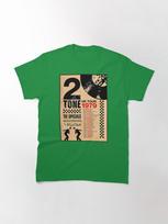 Madness 2 Tone UK Tour 1979 The Specials Madness Poster Classic T-Shirt L žalia