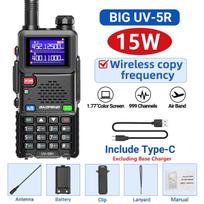 Baofeng Upgraded UV-5RH 10W Walkie Talkie Air Band Wirless Copy Frequency Long Range Type-C Charger UV 5R Ham Two Way Radio EURO