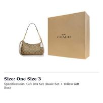 COACH Teri 24 Shoulder Bag In Signature Canvas CC323-IMLOT One Size 3 beige