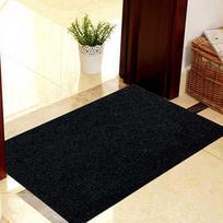 Shoe Clean Doormat Embroidered Welcome Entrance Door 40x60cm Waterproof TPR Rubber Anti-Slip Hallway Floor Rug Home Decoration 40CM x 60CM