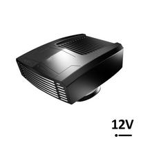 24 V automobilio šildytuvas Nešiojamas automobilio šildytuvas didelio galingumo žiemos atitirpinimas 2 viename šildymas ir vėsinimas su 12V juoda
