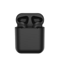 Inpods 12 TWS Spalvotos Belaidės Ausinės Bluetooth 5.3 laisvų rankų įranga Su HD Mikrofonu Triukšmą Slopinančios Ausinės iPhone Xiaomi Huawei juoda