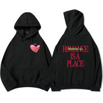 Romantika Yra Vieta Hoodies Roko Grupės Fontaines Megztiniai Žieminiai Su Gobtuvu Streetwear Hip Hop Grafiniai Hoody 2XL black
