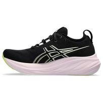 ASICS Gel Nimbus 26 Juodi Neono Žali Moteriški Sportbačiai 1012B601-004 37 white