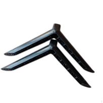 2 vnt. TV stovo pagrindas televizoriaus laikiklio kronšteinui Length 18.5cm black