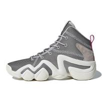 Adidas Crazy 8 Adv Comfortable Sports Non-Slip High-Top Retro Basketball Shoes Unisex Sneakers Gray CQ2846 42⅔ gray