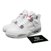 Air Jordan 4 Retro Mid White Oreo Jordan 4 AJ4 Mid White Oreo CT8527-100 EU 44 balta