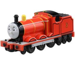 Takara Tomy Thomas 04 Miniatiūrinis automobilio žaislas nuo 3 metų, atitinka žaislų saugos ST ženklą TOMICA TAKARA TOMY  Tomica James  Pakeltas, Dėžutėje, Standartai, Sertifikuotas, red