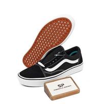 Nauji Vans Old Skool Comfy Cush Juodi Balti VN0A3WMAVNE Unisex EU 43 balta/juoda