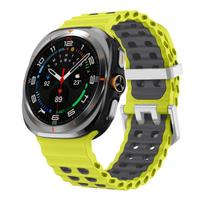 Originalūs dirželiai Samsung Galaxy Watch Ultra 47mm Aksesuarai Jūros Sportas silikoninė Apyrankė correa Galaxy Watch 7 ultra Dirželis Galaxy watch Ultra black