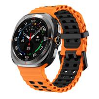 Originalūs dirželiai Samsung Galaxy Watch Ultra 47mm Aksesuarai Jūros Sportas silikoninė Apyrankė correa Galaxy Watch 7 ultra Dirželis Galaxy watch Ultra black