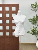 Lu Si PO*M 2026 Spicy Girl Strapless Slimming Fishbone Body Shaper Large balta