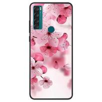 TCL 20 SE dėklas 20SE Silikoninis Kosminės spalvos TPU Juodas Funda for TCL 20 SE Case TCL20SE TCL20 SE Apsauginis Coque etui Korpusas TCL 20 SE