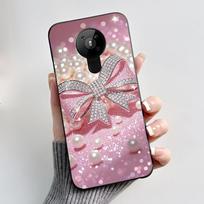 Cute Case For Nokia 5.3 / Nokia 5.4 / Nokia 3.4 Capa Printing Shell Protective Cover Soft Silicone Cartoon Black Casing Fundas Nokia 5.4