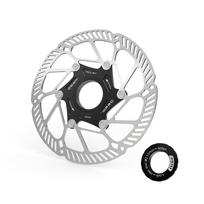 IIIPRO Bike Brake Floating Rotor 140/160/180/203mm Center Lock Brake Disc Ultralight High Strength abstract heat Disc Bike Part 140 black