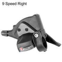 7/8/9/10/11-speed Trigger Shifter High-strength High Integral Bike 2.14m Variable Core Adjustment Accuracy Right Gear Shifter 9 Speed Right gray