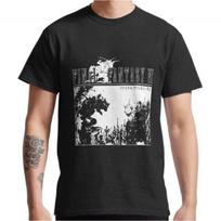 Final Fantasy Gift t shirt for RPG gamer 100 cotton printed tee Mens Short Sleeve Graphic Clothes All size tops 4XL black