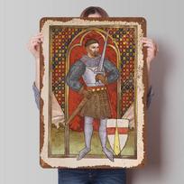 Kingdom Come Deliverance skardinės plokštės Pritaikomas sienų menas Retro Vintažiniai Metaliniai Skardos Ženklai Namams ir Dekoravimui Žaidimai 30x40cm(11.8x15.7inch)