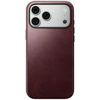 Nomad Modern odinis dėklas, bordo (Horween) – iPhone 18 Pro Max/17 Pro Max