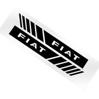 Automobilio juostelių lipdukai Veidrodėlio atspindintys viniliniai lipdukai Apdaila Fiat Abbas 124 125 500 Abarth Palio Punto Stlio Tipo Panda Doblo Fiat juoda
