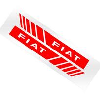 Automobilio juostelių lipdukai Veidrodėlio atspindintys viniliniai lipdukai Apdaila Fiat Abbas 124 125 500 Abarth Palio Punto Stlio Tipo Panda Doblo Fiat raudona
