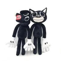 2pcs 30cm Sirenhead Plush Toys Siren Head Plush Dolls Scary Black Cartoon Cat Toy Soft Stuffed Animal Dog Peluches for Kids Gift 30cm-55cm gray