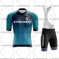 Etxeondo Vyriški kvėpuojantis trumpomis rankovėmis dviratininko marškinėlis Komandos rinkinys Kalnų dviračio drabužiai Patogūs dviračių važiavimo reikmenys 3XL