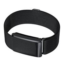 Nerūdijančio plieno laikrodžio apyrankė Google Fitbit Air Keitimui į Whoop 5.0 Apsauginis dangtelis Milano magnetinė apyrankė vyrams moterims for Fitbit Air black