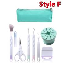 Newest Portable Silhouette Cameo Vinyl Weeding Tools Kit Cameo Letters DIY Craft Tools Set For Cricut Machine Accessories Gifts beige