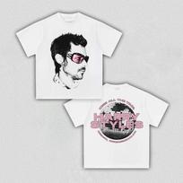 Vintage Washed Harry Styles Together Together Tour Music Merch Fan Gift Graphic Y2K Oversized T-shirt Unisex Printed Tee Summer Casual Fashion L white