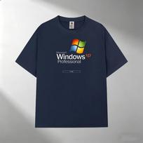 Windows Xp Professional Spausdinti Dydelis Unisex Marškinėliai Streetwear Medvilninis Naujas Retro Trumpomis Rankovėmis Grafinis Spaudinys Marškinėliai Unisex Unisex 3XL white