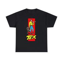 Tex Willer Jersey: Western Elegance in Your Wardrobe! Discover the Charm of the Far West with the T-shirt of the famous comic S red