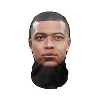 Realistiškos 3D kaukės Elastingas tinklelis Pilno veido kaukė vyrams, moterims Cosplay galvos apdangalas Hip Hop mada Balaklava gobtuvo kepurė Galvos apdangalas beige