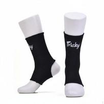 Muay Thai čiurnos apsauga Atviras kulnas Apsauga nuo trinties ant kelties Kickbokso atrama Black L white