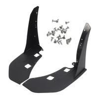 Pair of Front Bumper Corner Spoiler Black Prevent Collision Front Side Corner Winglet for Mustang GT500 2014 to 2021 black