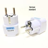 Universal Plug Adapter: Euro/US to AU/UK/Israel/German Standard Conversion Adapter