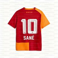 Galatasaray Football Jersey Shirt Men Summer 3D Sports Tshirt Training Breathable Quick Drying Sweatshirt FamilyMatching 5XL orange