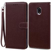 Odinis atverčiamas dėklas Samsung J3 2017 piniginės telefono dėklas Samsung Galaxy J3 2017 dėklas J330 SM-J330F J 3 2017 viršelis Fundas Etui Samsung J3 2017 J330