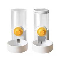 Self Hanging Cage Drinker Feeder Set Hanging Cage Pet Supplies white