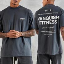 Vyriški Vintažiniai Laisvi Dryžuoti Marškinėliai Kvėpuojantys Sportiniai Vasaros Nauji Sportiniai Kasdieniai Patogūs Visų Sezonų Marškinėliai 4XL gray