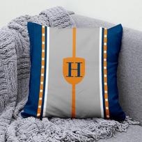 Šviesios prabangos oranžinė geometrinė pagalvė Aukštos klasės namų svetainės sofa biuro sėdynės pagalvėlė Pagalvės užpildas Pagalvės užvalkalas Flannel 45x45cm double-sided [without pillow core]