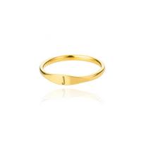 Maži inicialų žiedai moterims Madingi A-Z raidžių piršto nerūdijančio plieno žiedai Estetiški vestuviniai papuošalai Dovana Bijoux Femme 7&Gold Color beige