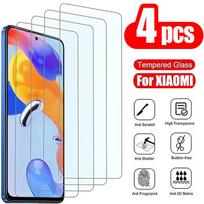 4 vnt. HD ekrano apsauga, skirta Xiaomi Redmi 15C 15 14C 10C 12C 13C K40 K70 12 13 Stiklas Redmi Note 15 Pro 14 13 12 11 10 9 Pro 9S HD Clear&Redmi Note 11 Pro 5G balta