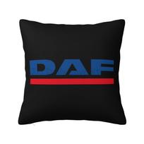 DAF Sunkvežimio Logotipo Spausdinimo Pagalvės Užvalkalas Namams, Lovai, Sofai, Automobiliui, Biurui Pagalvės Užvalkalas Minkštas Dekoras 18x18 Colių 30cmx30cm blue