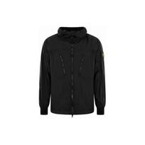 Stone Island Ss24 Hooded Zip Lightweight Jacket Men Jackets 801540425-V0029 L black
