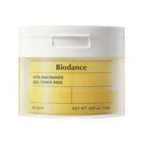 BIODANCE Vita Niacinamide Gel Toner Pads 60 Sheets 140g – Brightening Pore Care Hydrating Toner Pad K-Beauty beige
