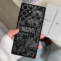 Marvel Hero Logo Case for Samsung Galaxy S26 S24 Plus Note 20 10+ S25 Ultra S21 S20 S23 FE S22 Funda Phone Cover Galaxy S26